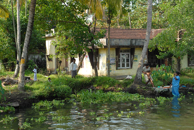 In the Backwaters of Kerala