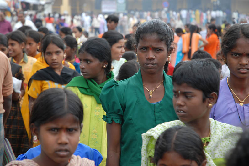 India has 1,2 Mrd. inhabitants