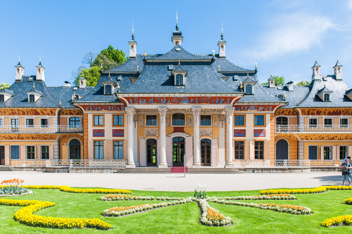 Innenhof Schloß Pillnitz