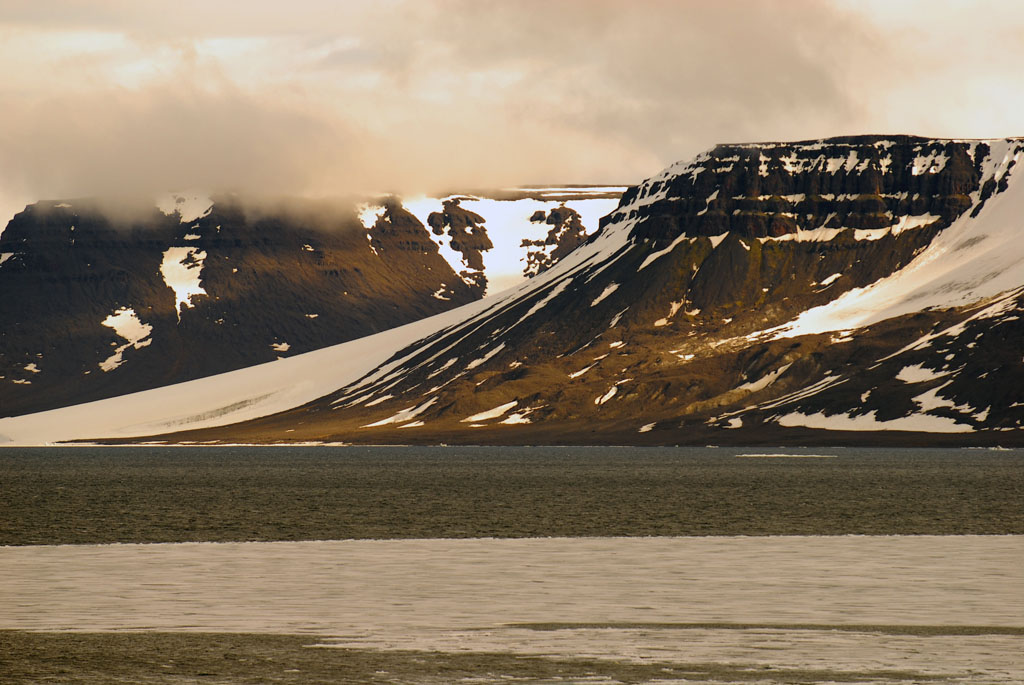 Insel im zentralen Franz Josef Land