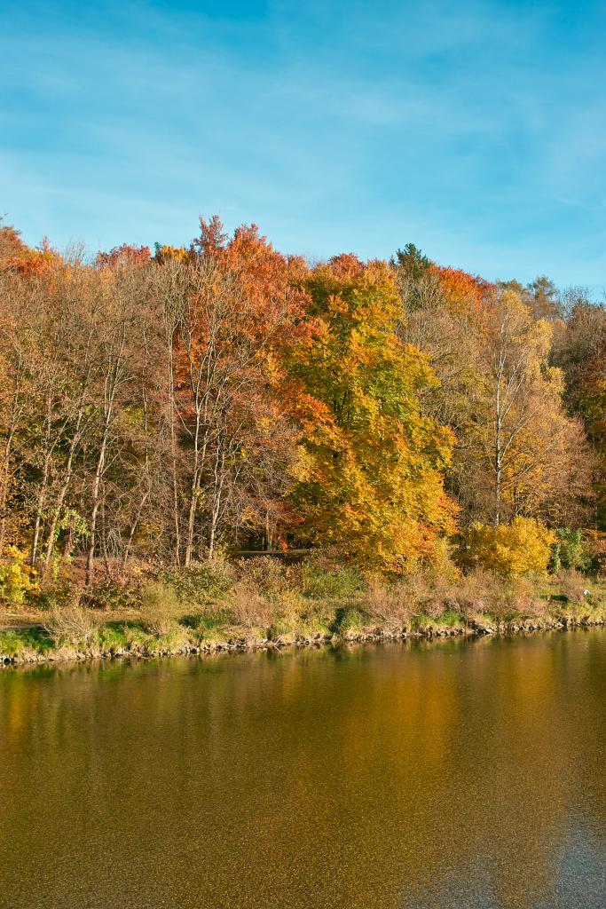Isar im Herbst 2010