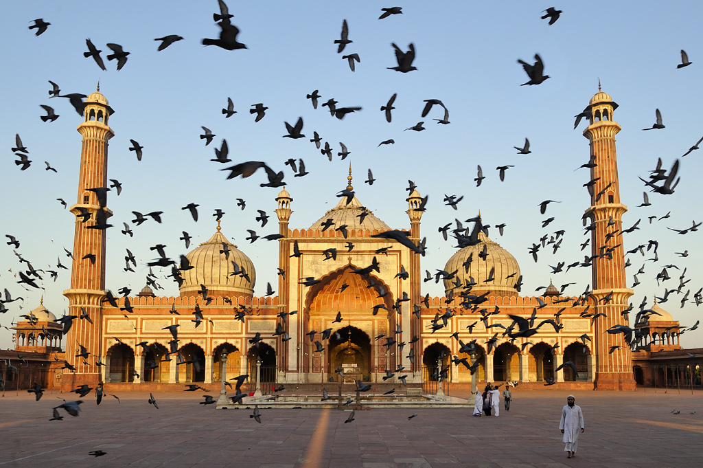 Jama Masjid Moschee, Old Delhi