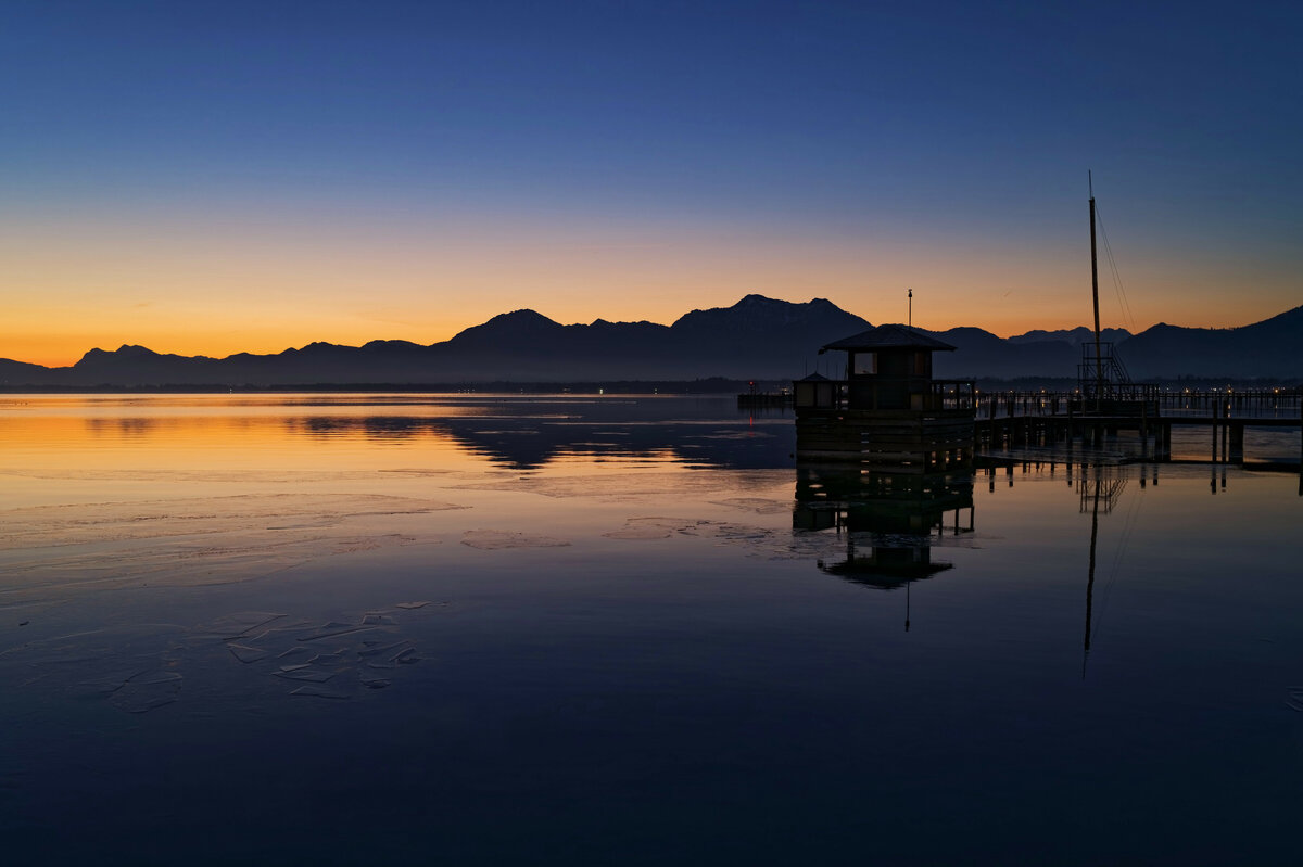 Januar am Chiemsee