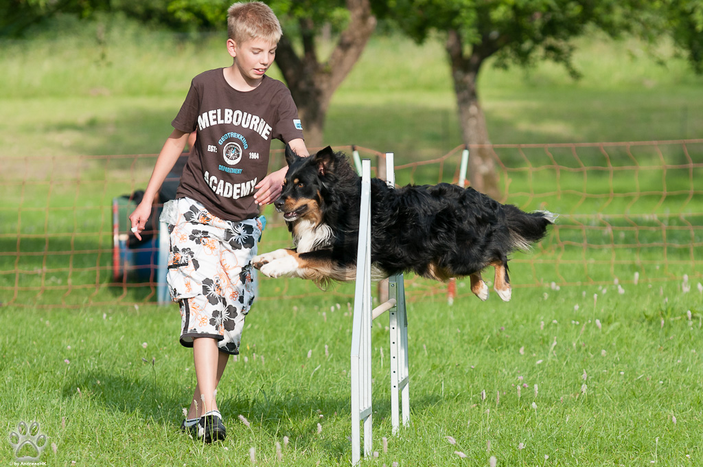 Joel mit Lennox