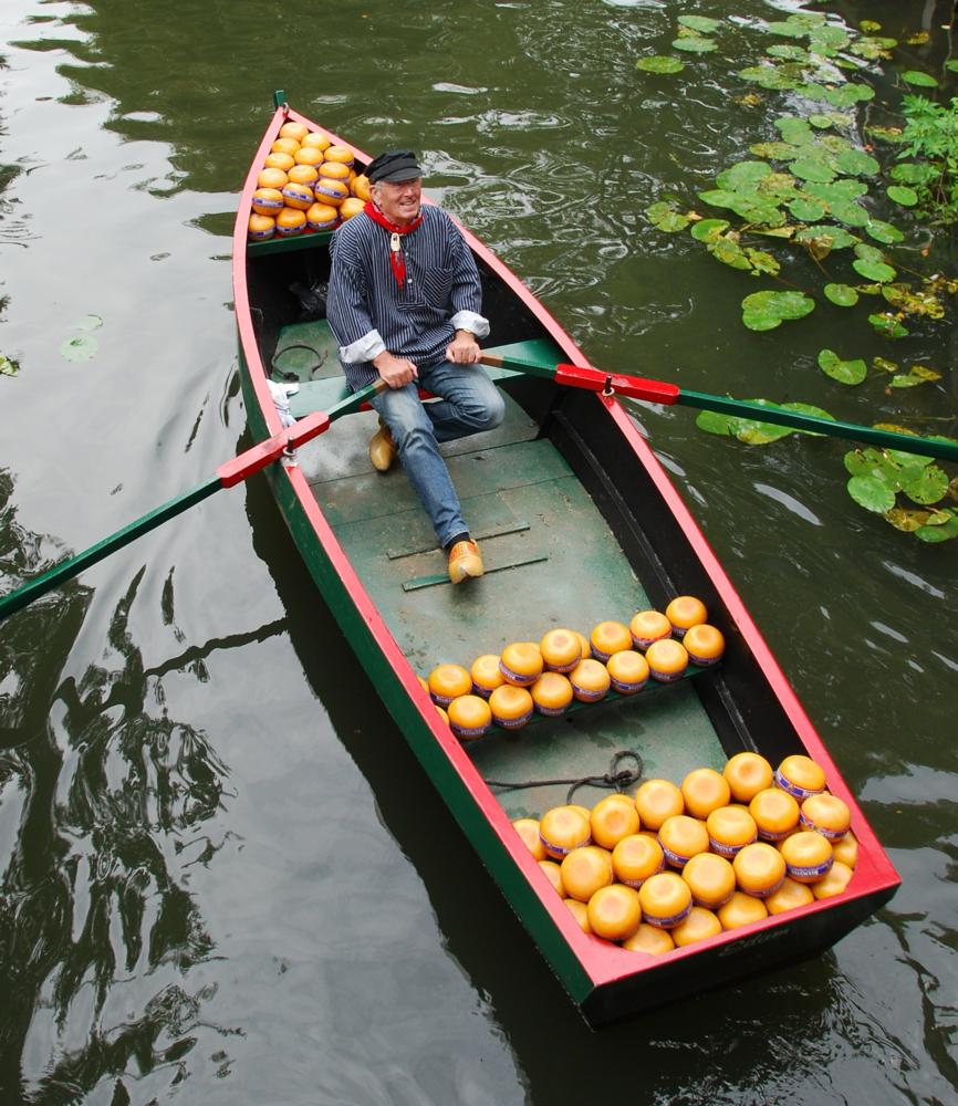 Käsekahn in Edam