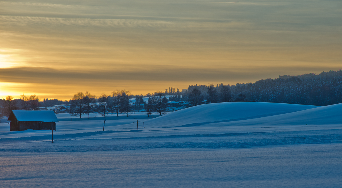 Kalt war´s... so bei -15°C