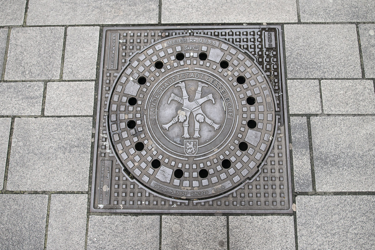 Kanaldeckel Düsseldorf