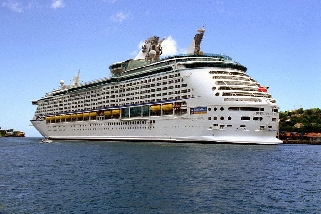 Karibik 9 034 ST LUCIA KREUZFAHRTSCHIFF 6a