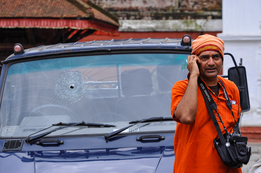 Kathmandu - after a terrorist attack