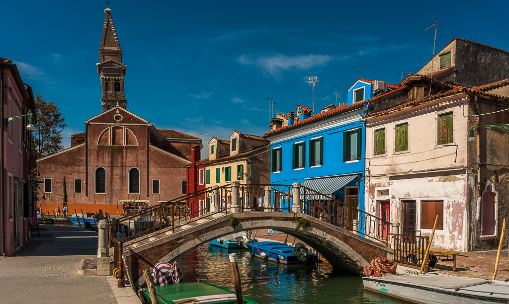 Kirche Steinbrücke Burano