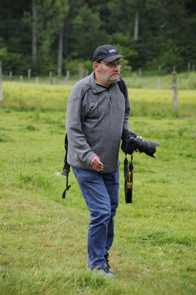 Klaus auf der Pirsch