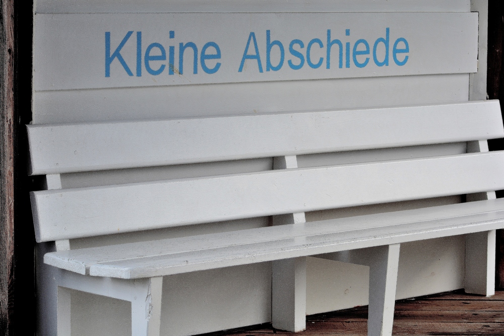 Kleine Abschiede