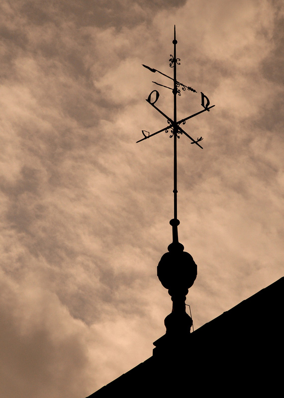 Kloster Bebenhausen bei Tübingen:
Wetterfahne