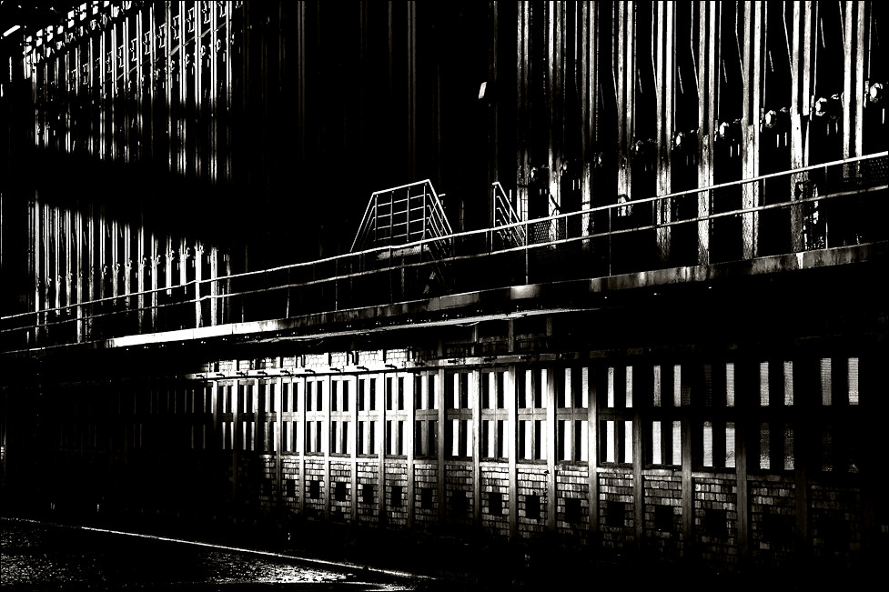 Koksöfen im Licht  - Kokerei Zollverein - 11/2009 -