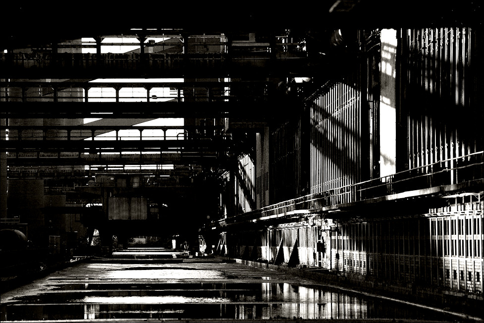 Koksöfen schwarze Seite - Kokerei Zollverein - 11/2009 -