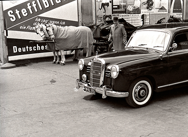 Konkurrenz hinter dem Steffl 1958