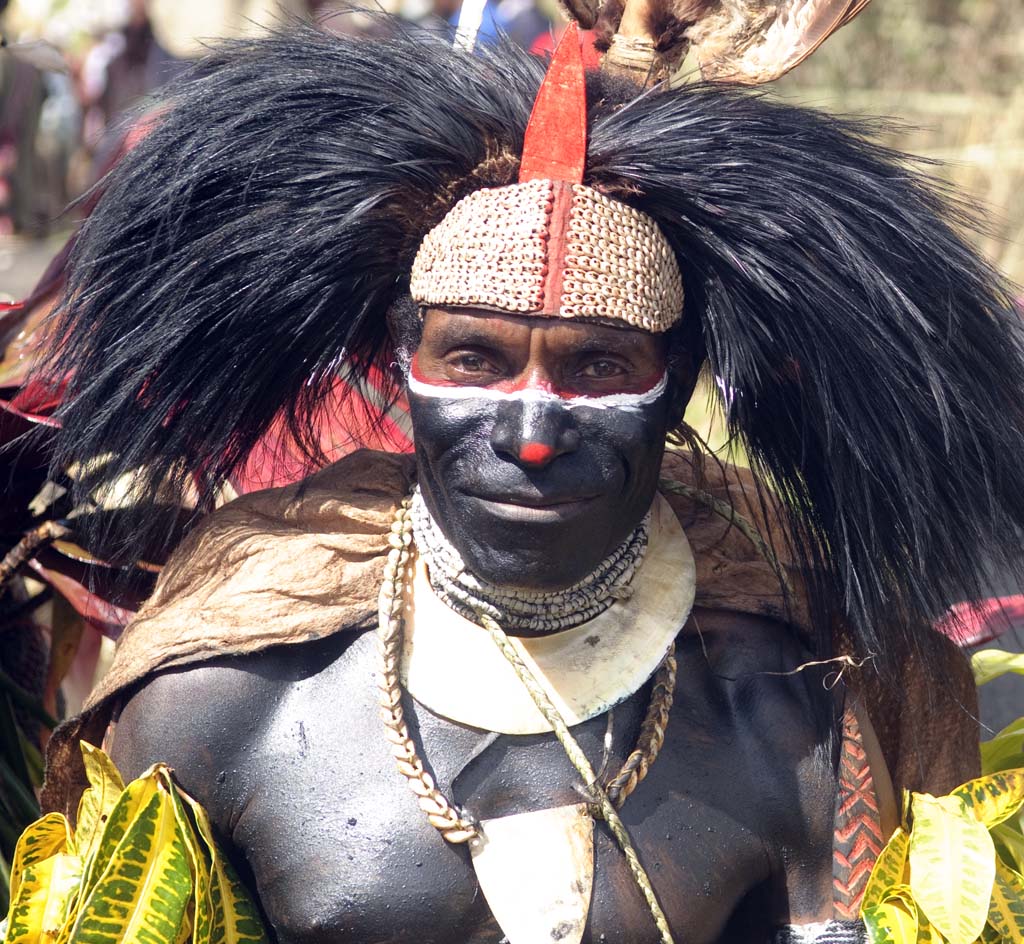 Krieger aus der Sepik Region