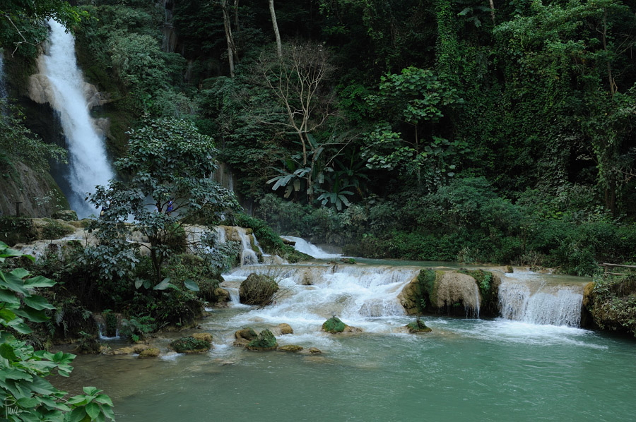 Kuang-Si-Wasserfall