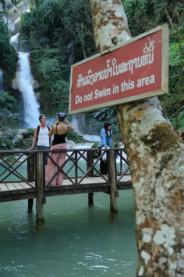 Kuang-Si-Wasserfall