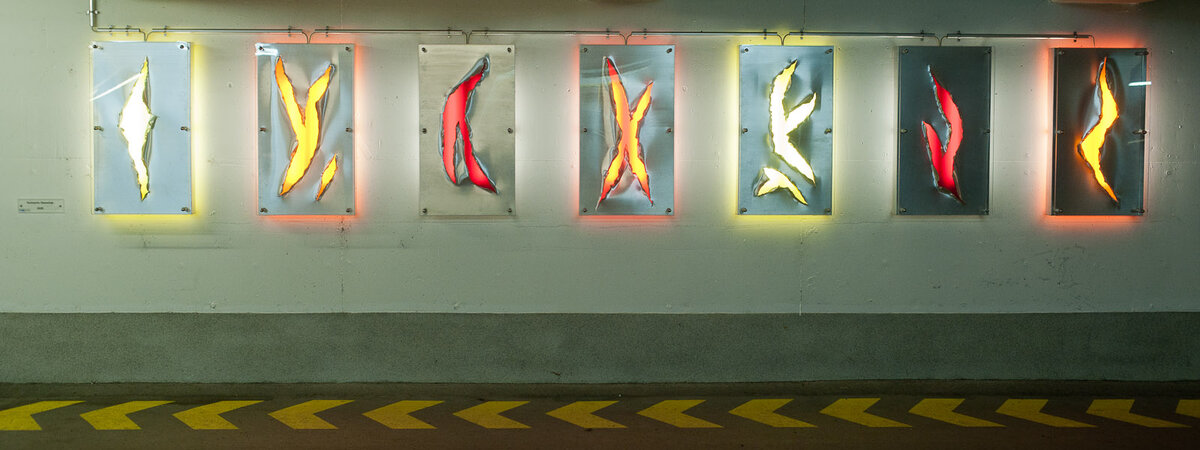 Kunst im Parkhaus