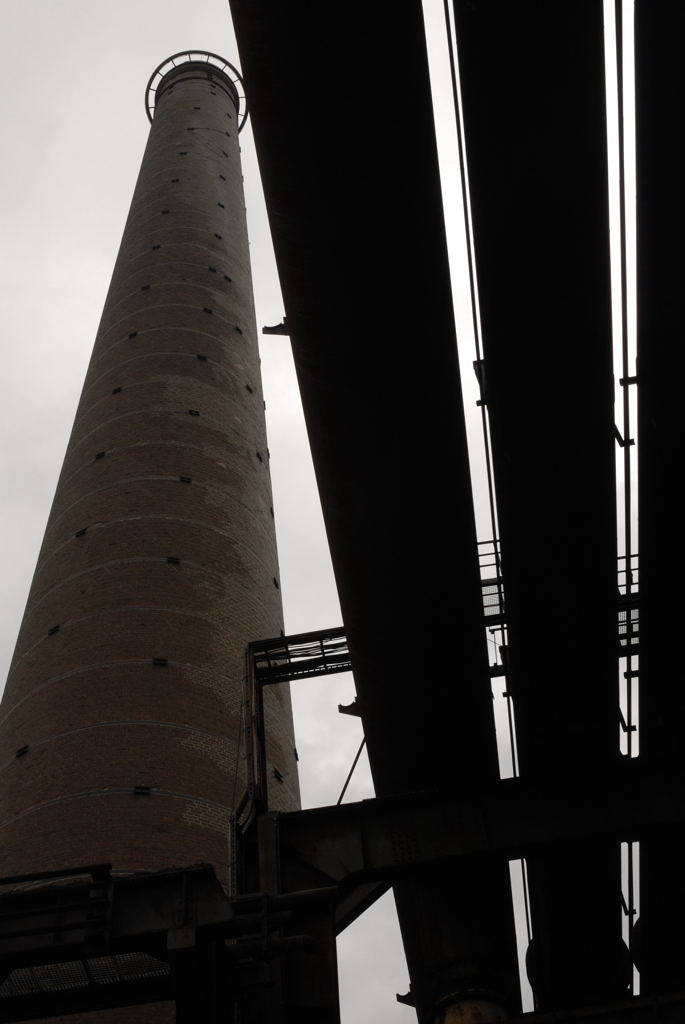 Landschaftspark Duisburg. Horizontal und vertikal.