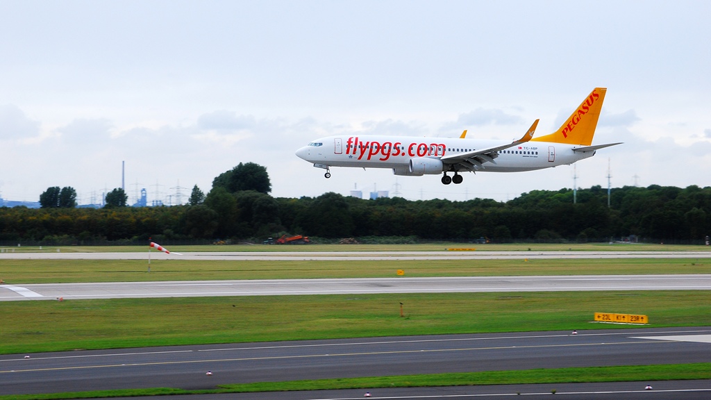 Landung 737 Pegasus