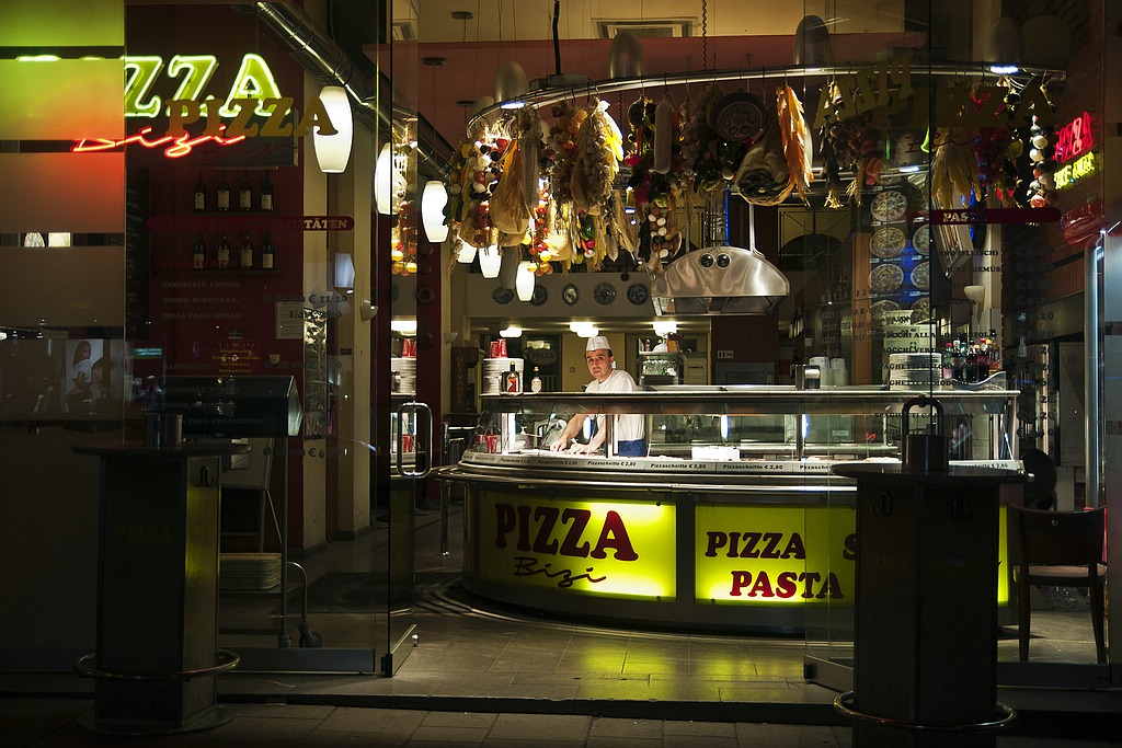 late night pizza