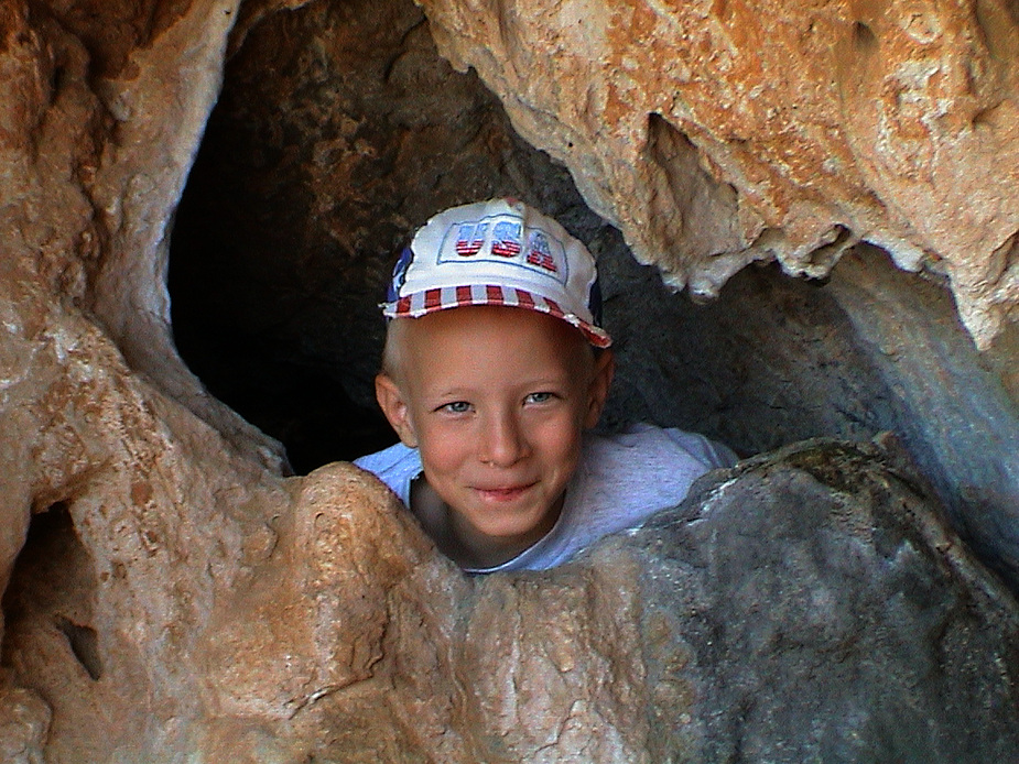 Lausbub in Kreta