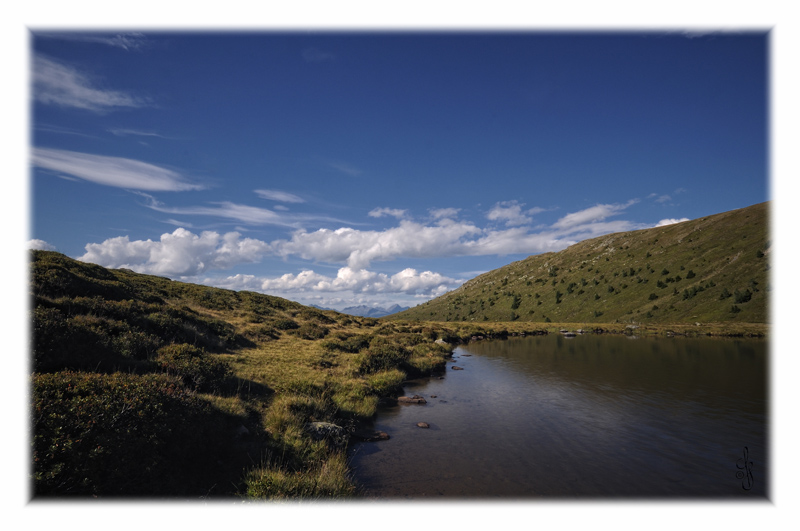 Lausnitzsee, Blick ins Lungau