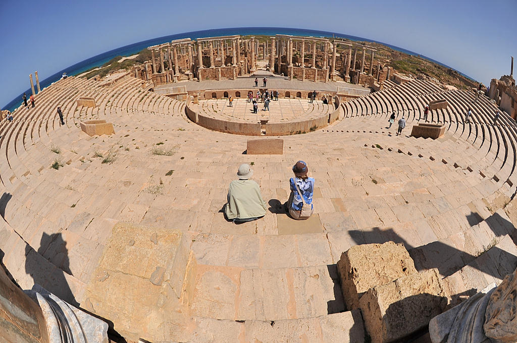 Leptis Magna: Röm. Theater