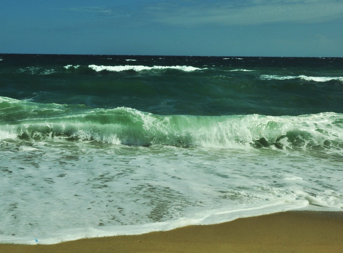 Les vagues. Die Wellen. Cote d'Azur