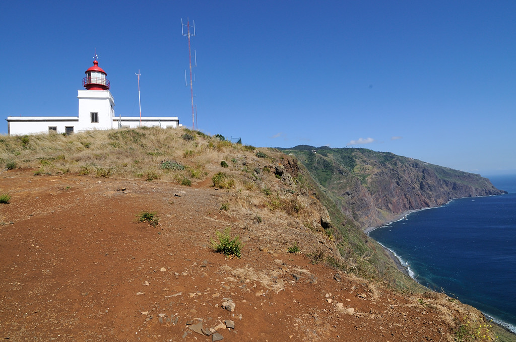 Leuchtturm von Ponta Pargo auf Madeira