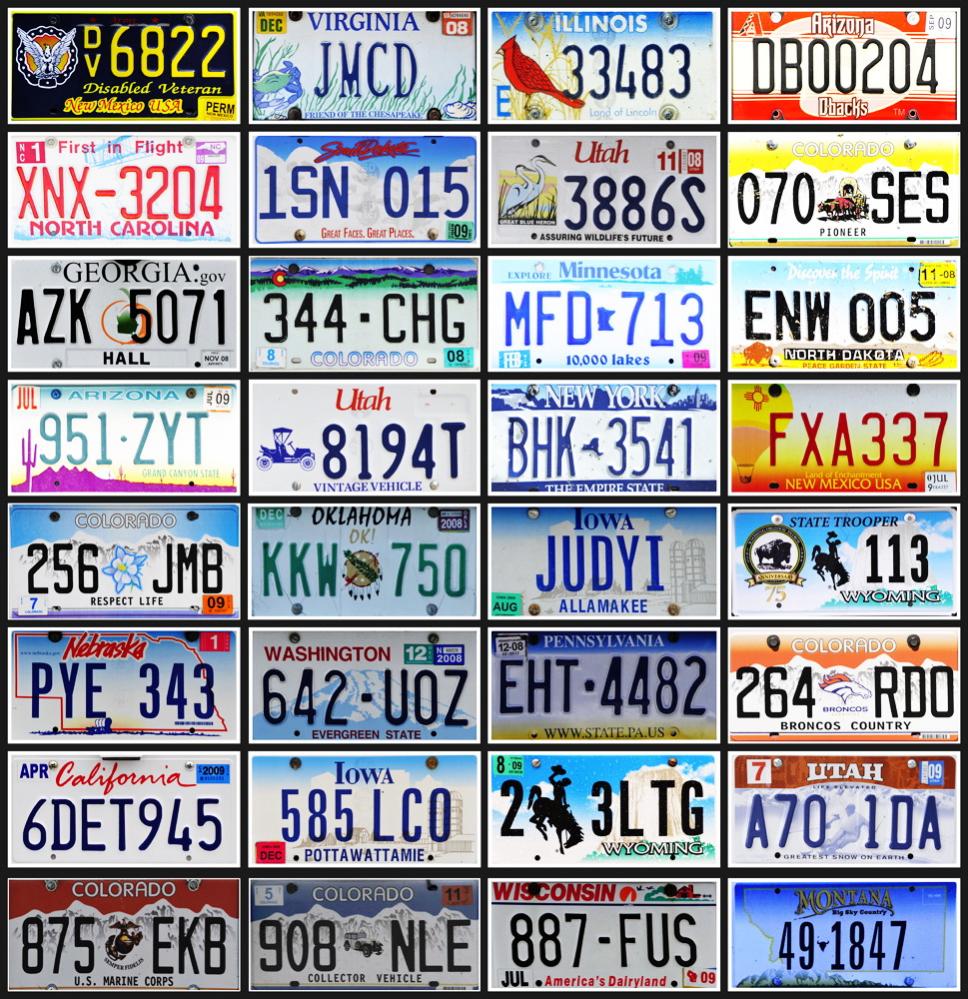 Licensplates