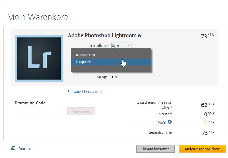 Lightroom 6 Upgrade