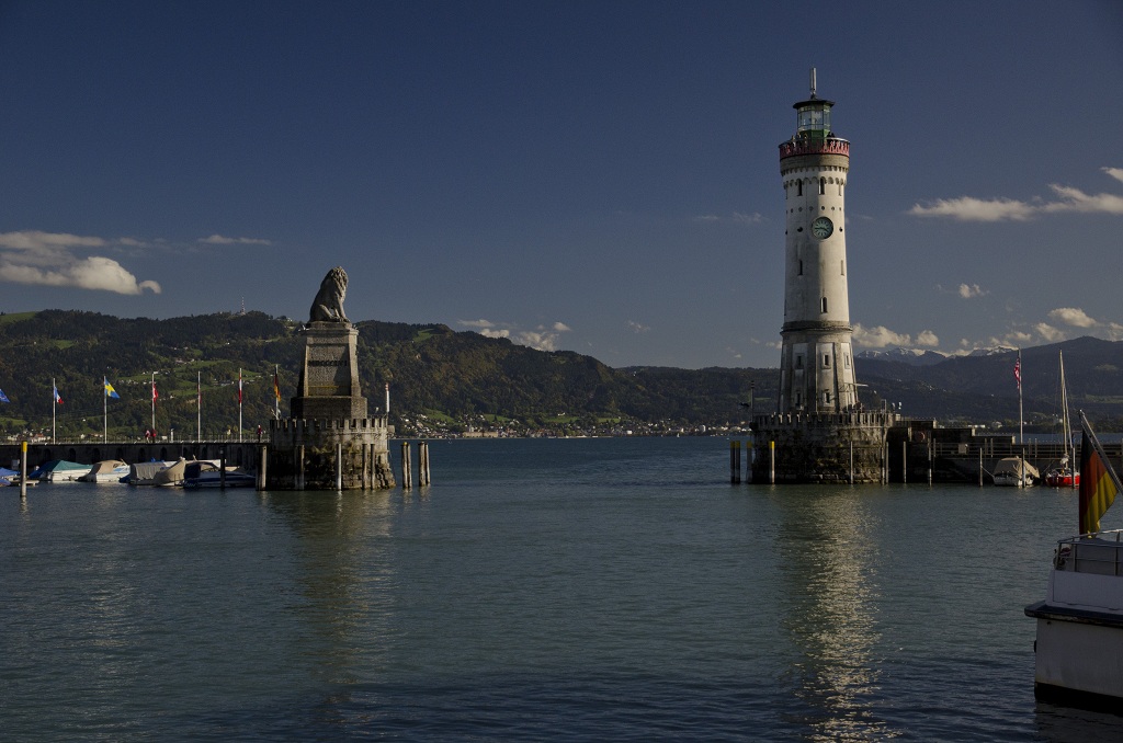 Lindau mit Blick Richtung Bregenz