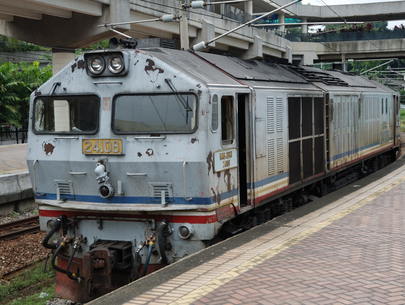 Lok 24108 der Malaiischen Staatsbahn