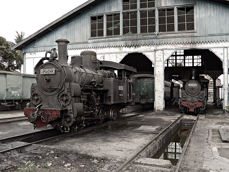 Lokomotiven Ambarawa Bahn