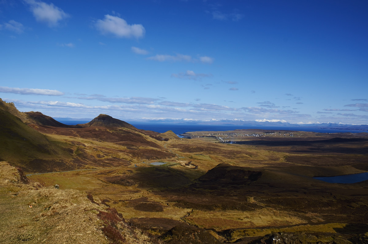 Looking from Skye to the Mainland
