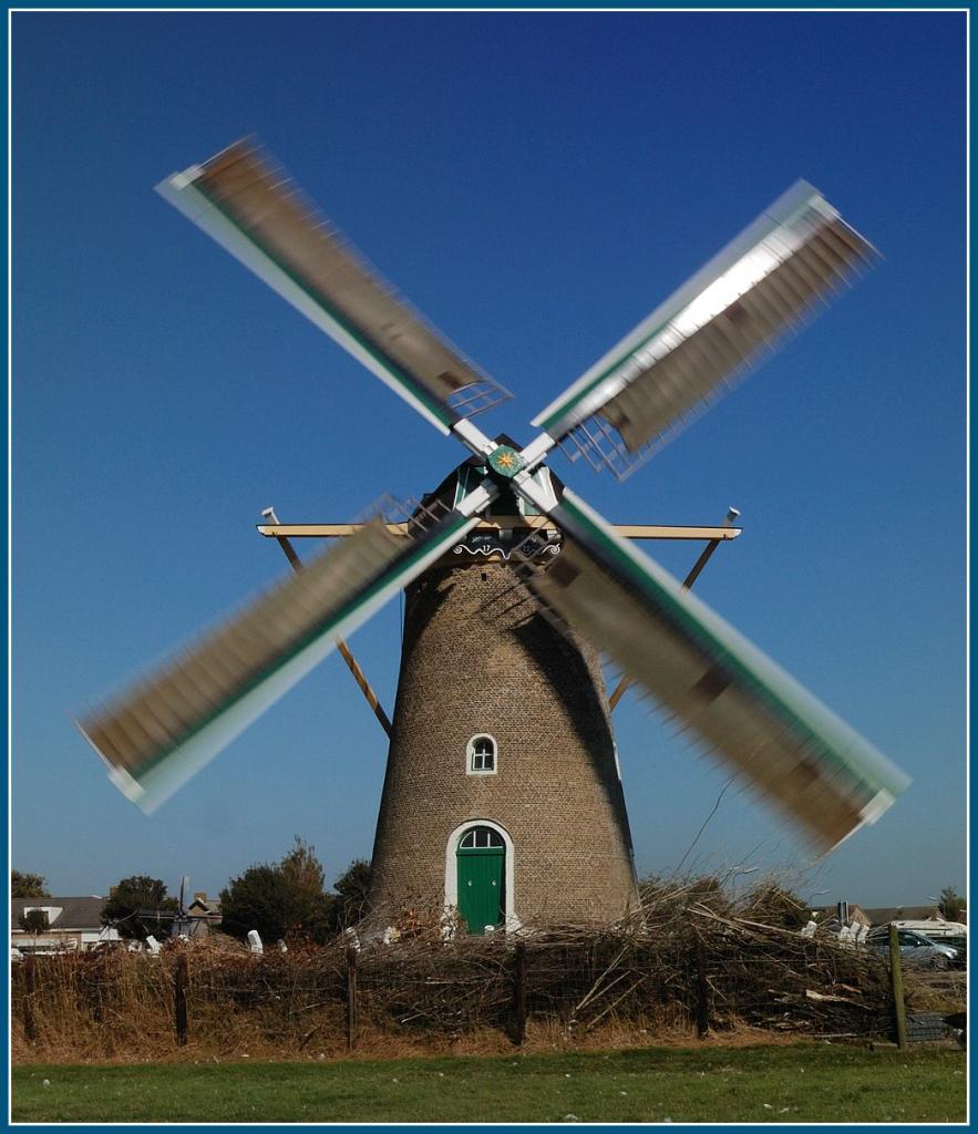 Mühle in Zoutelande/Niederlande