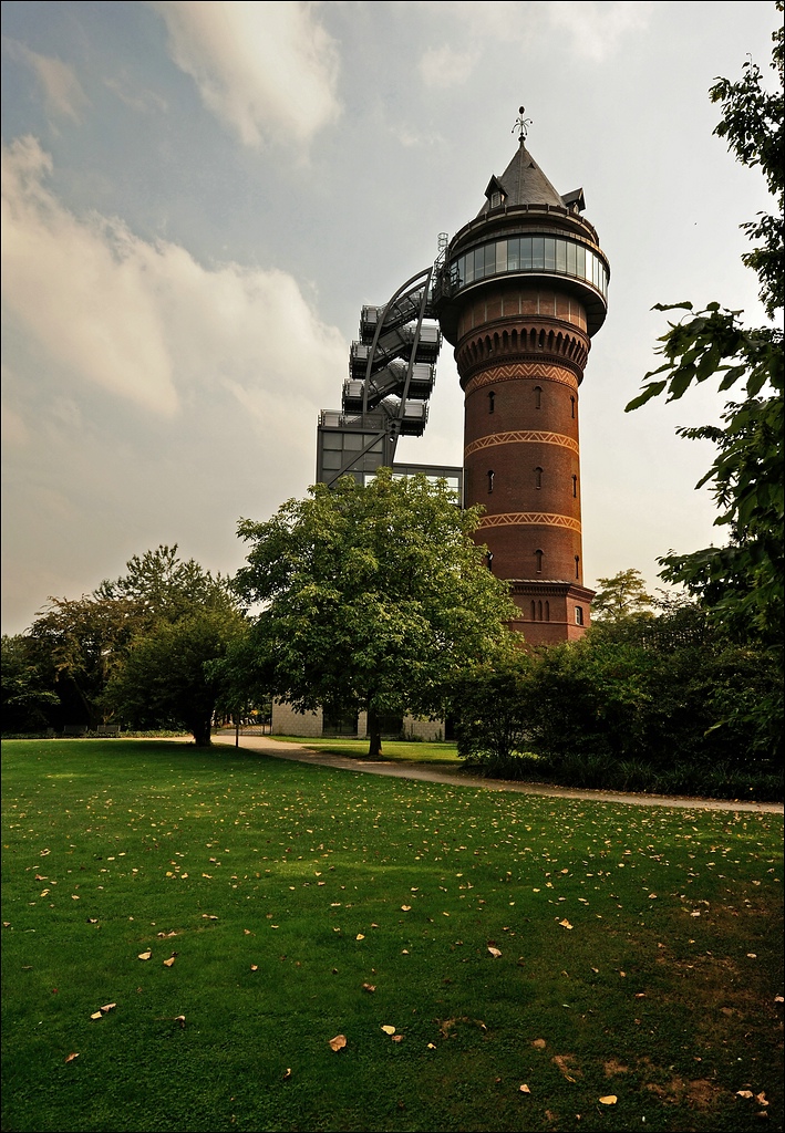 Mülheim - alter Thyssen Wasserturm - 21.08.2012