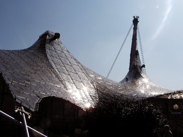 München, Olympiagelände, Schwimmhalle 01