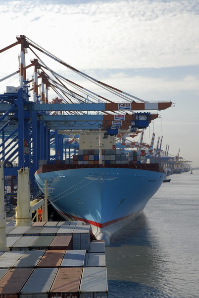 Maersk Vancouver und Eugen Maersk 2