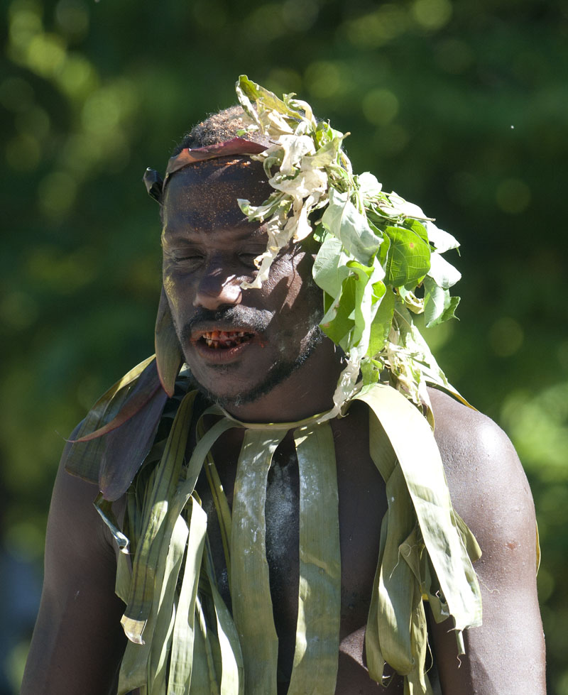 Malagan Dancer aus Langania - Neu Irland