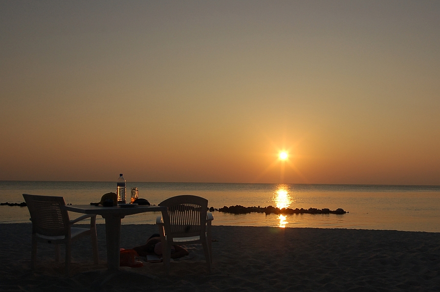 Malediven Sonnenuntergang