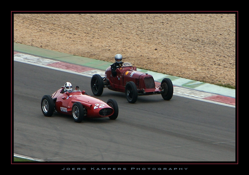 Maserati auf dem Oldi-Grand-Prix 2007