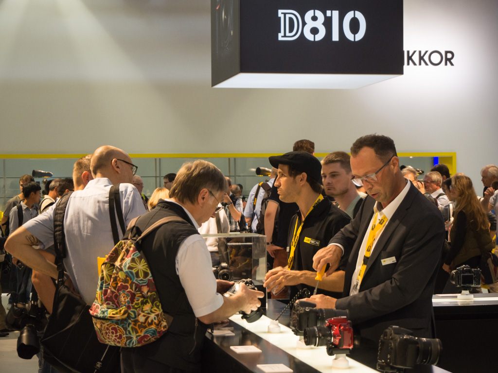 Messestand Nikon 4