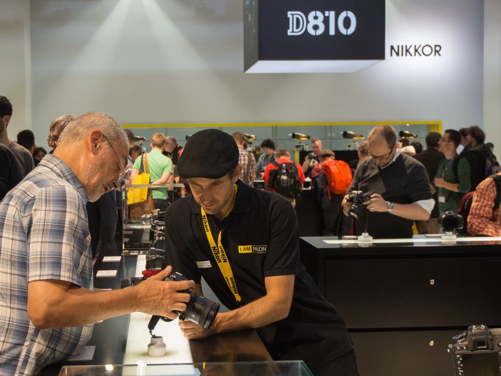 Messestand Nikon
