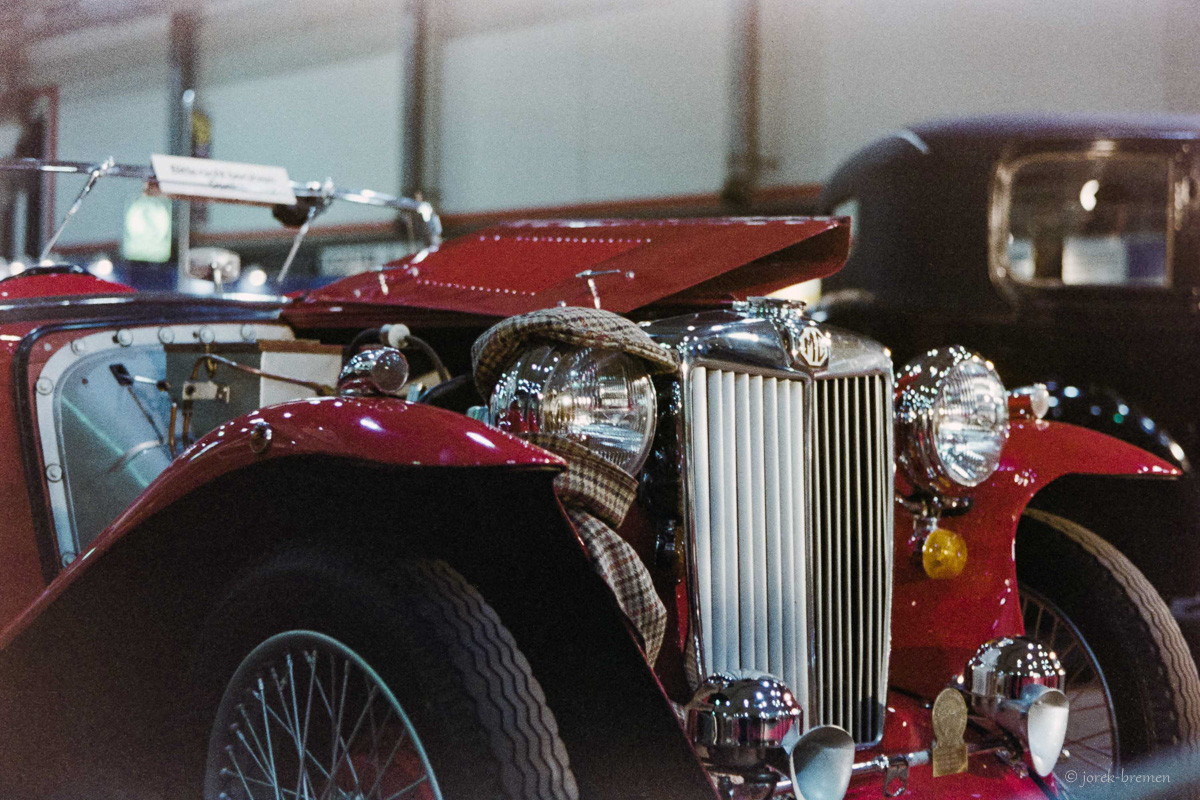 MG TC mit Mütze