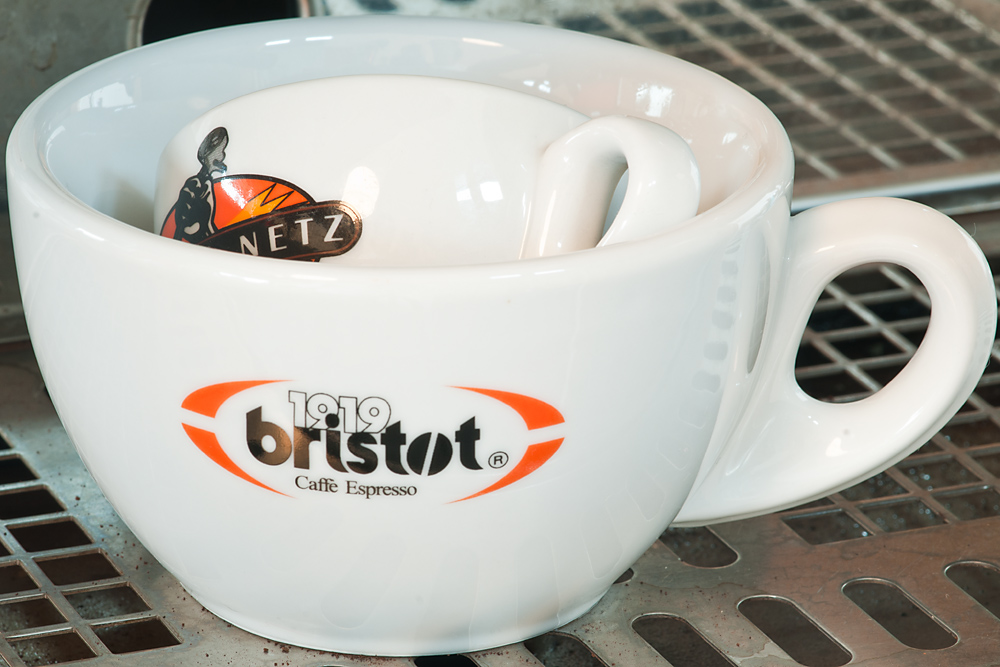 Milchkaffee Tasse