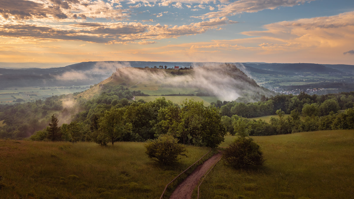Mist Surrounds the Chapel